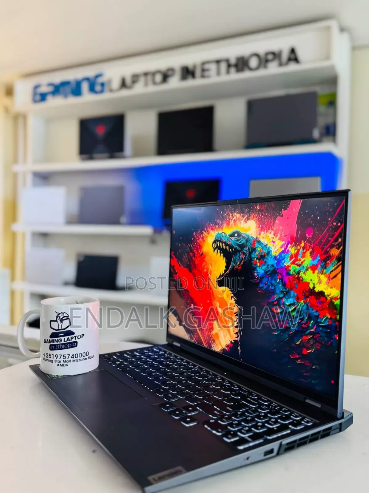 New Laptop Lenovo Legion 5 16GB AMD Ryzen 7 SSD 512GB