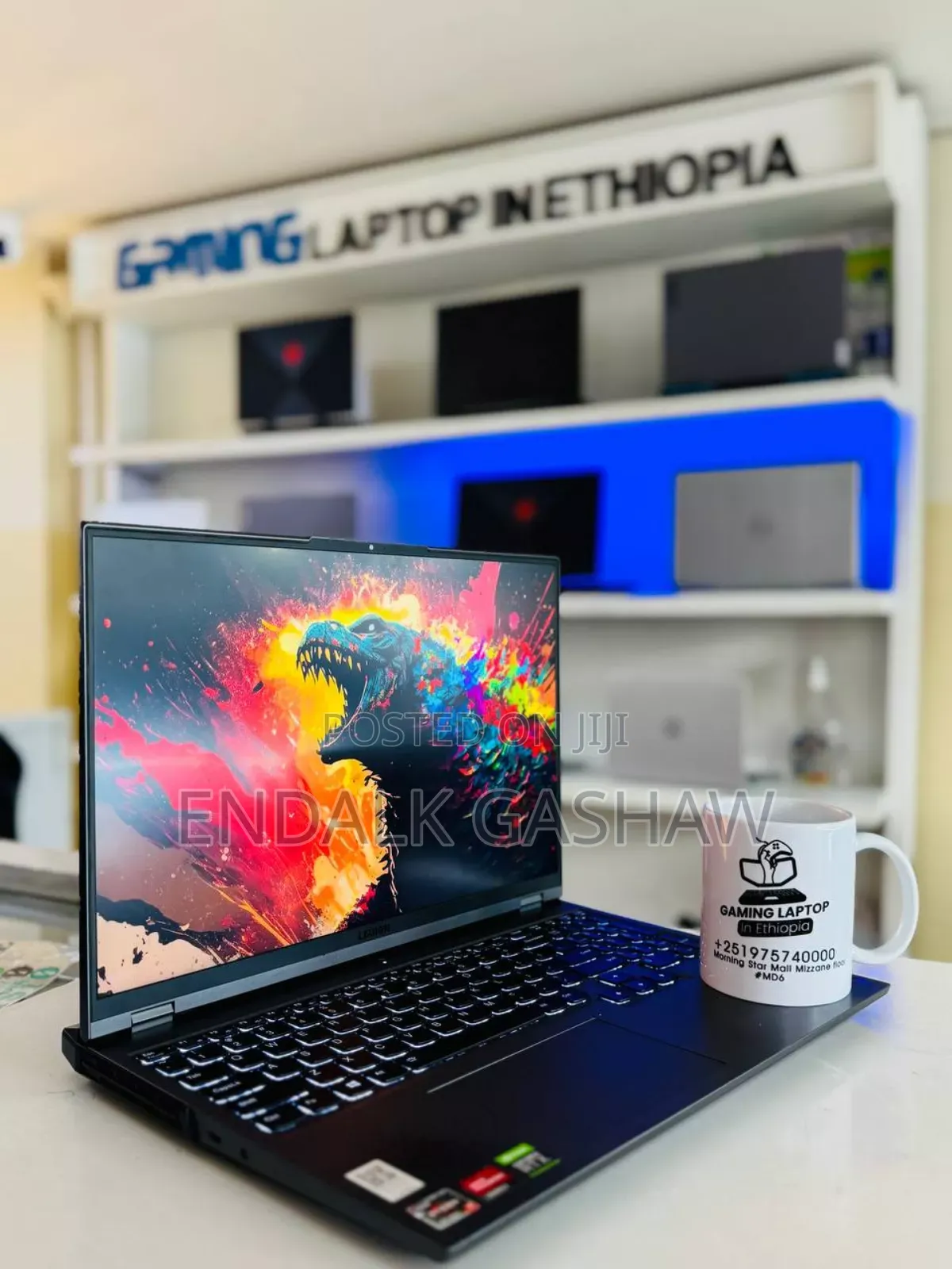 New Laptop Lenovo Legion 5 16GB AMD Ryzen 7 SSD 512GB