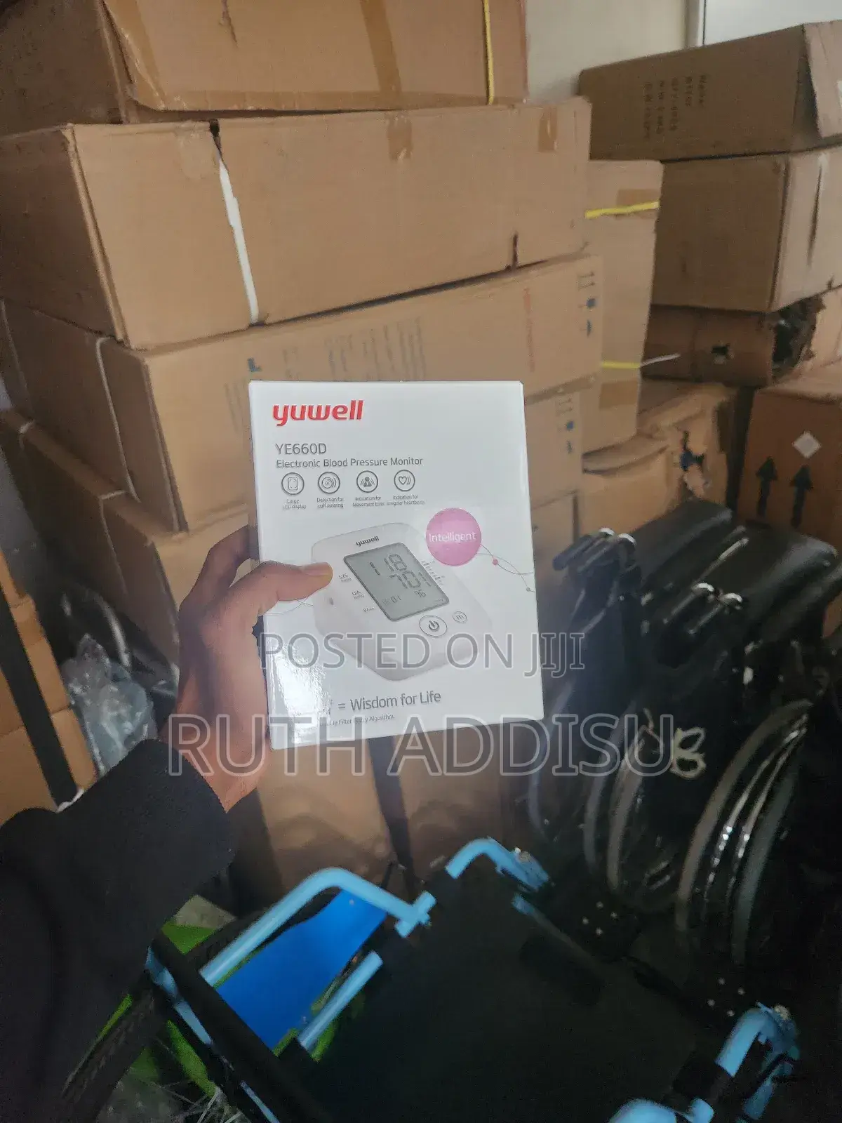 Digital Blood Pressuer Monitor軍人rechargable Bp Monitor翹起bp Monitor New