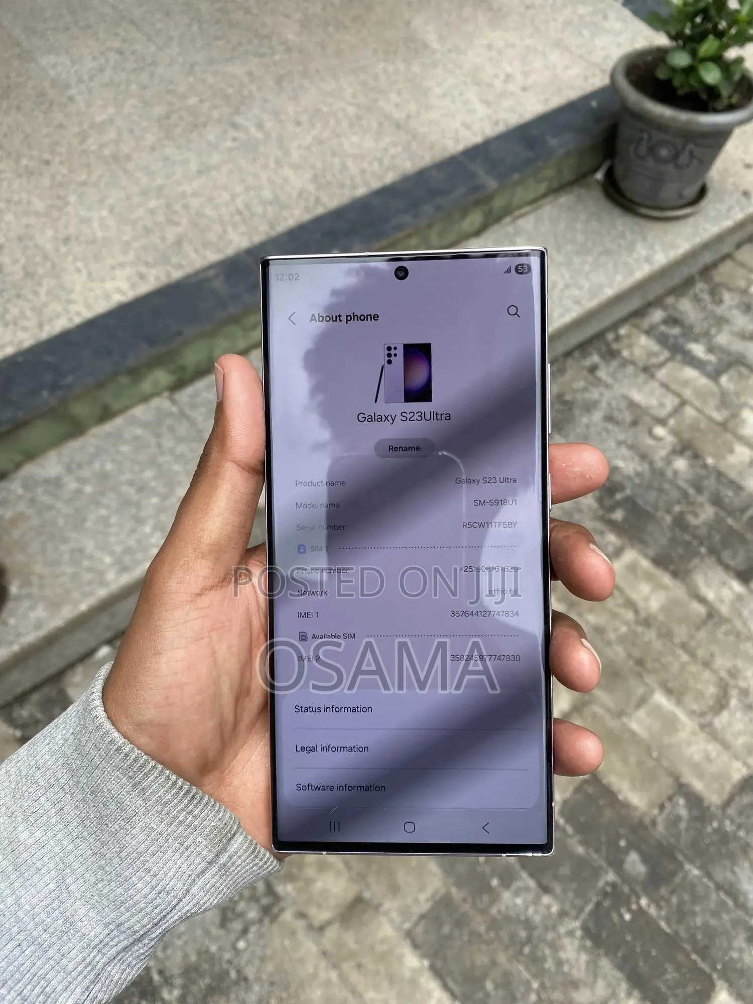 Samsung Galaxy S23 Ultra 256 GB Pink