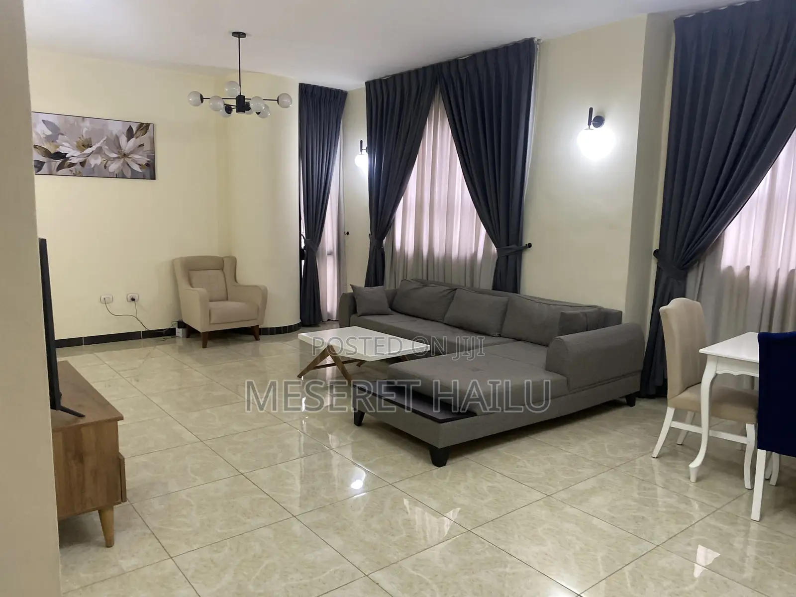 Furnished 2bdrm Apartment in Bole for rent