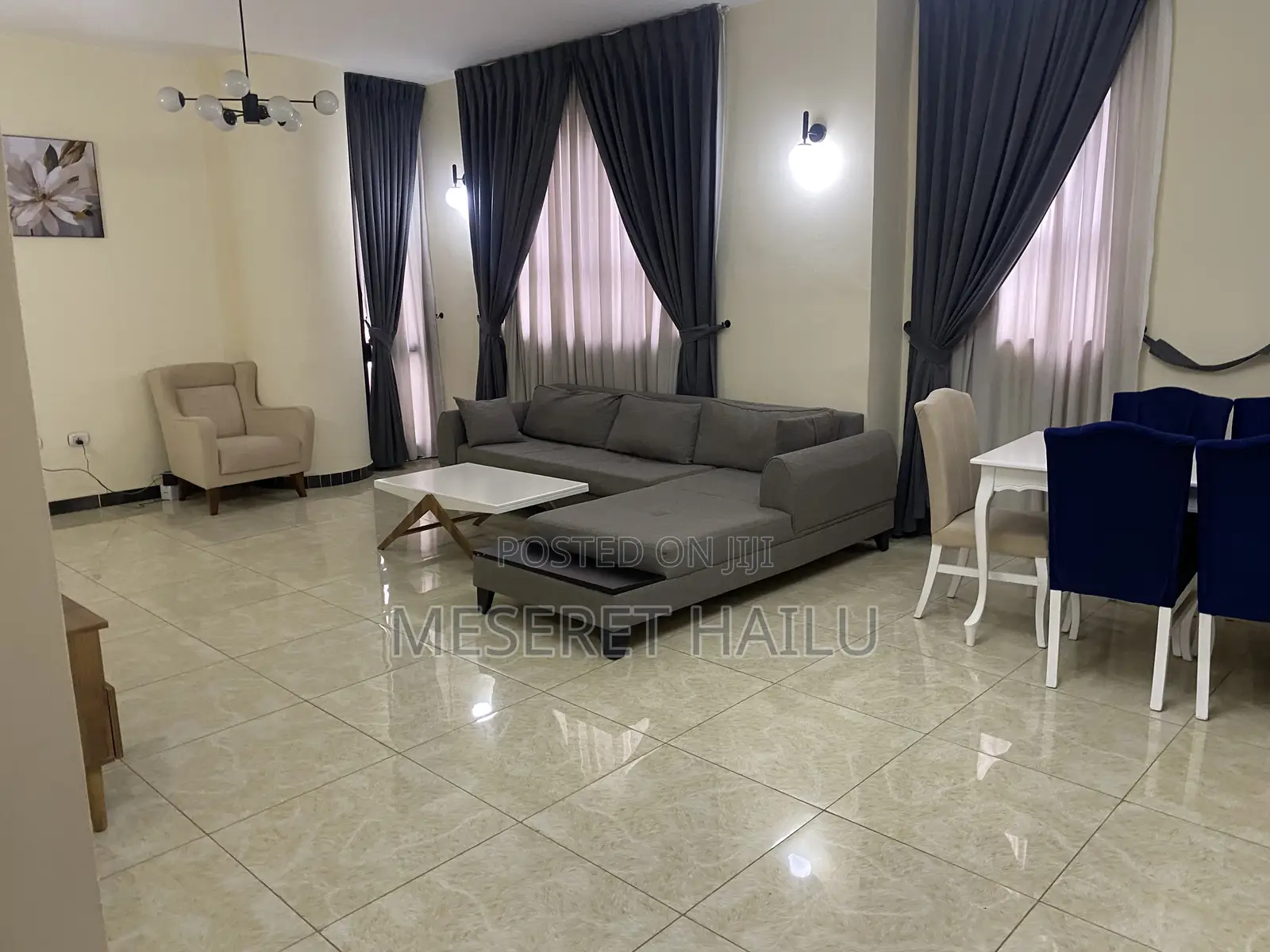 Furnished 2bdrm Apartment in Bole for rent