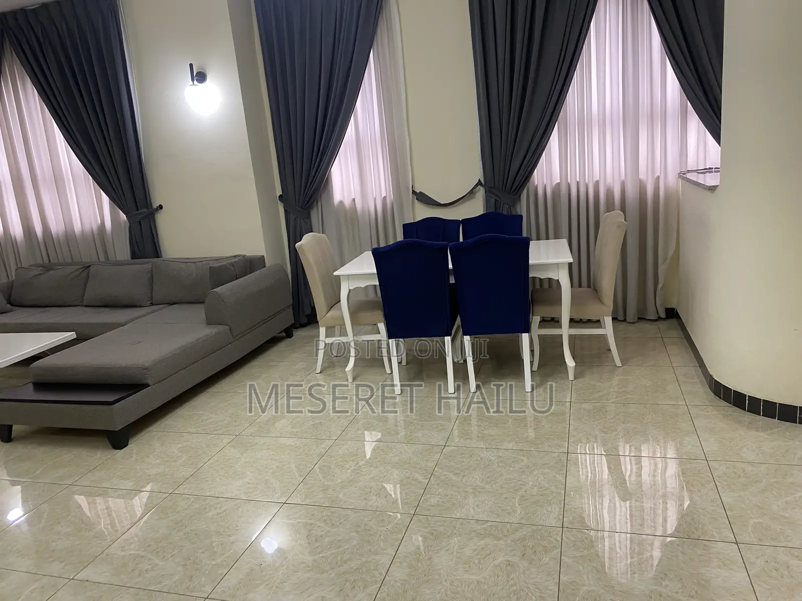 Furnished 2bdrm Apartment in Bole for rent