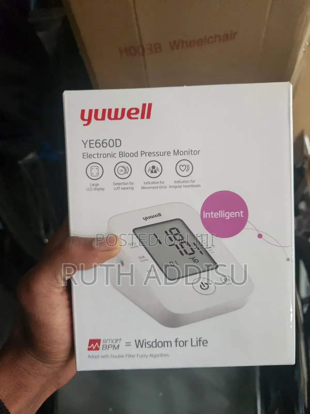 Yuwell Blood Pressure Monitor睡眠digital Blood Pressuer Monitor New