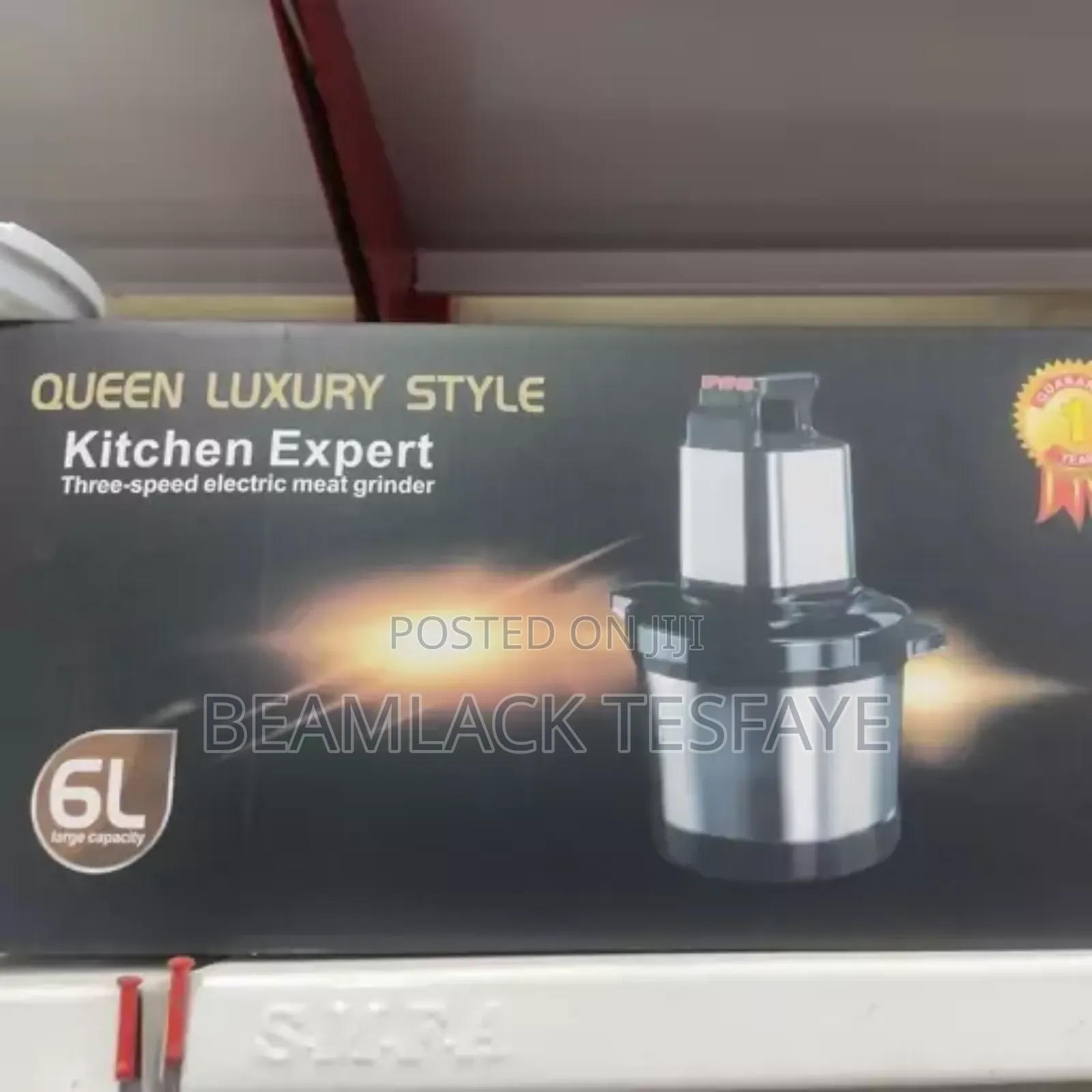 6l Capacity Electric Meat Grinder/Food Processor.