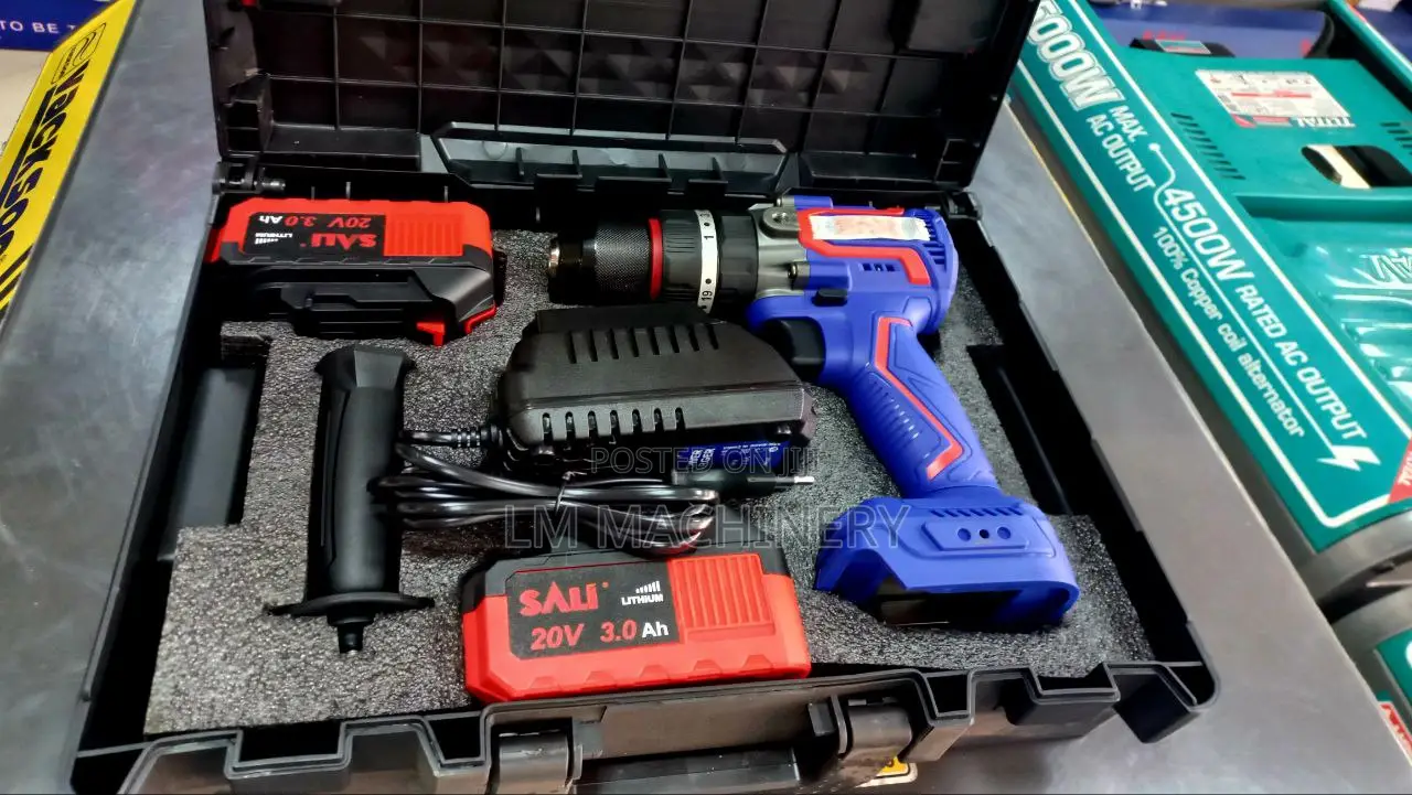 Sali Li-Ion Brush-Less Cordless Drill 20v 3ah