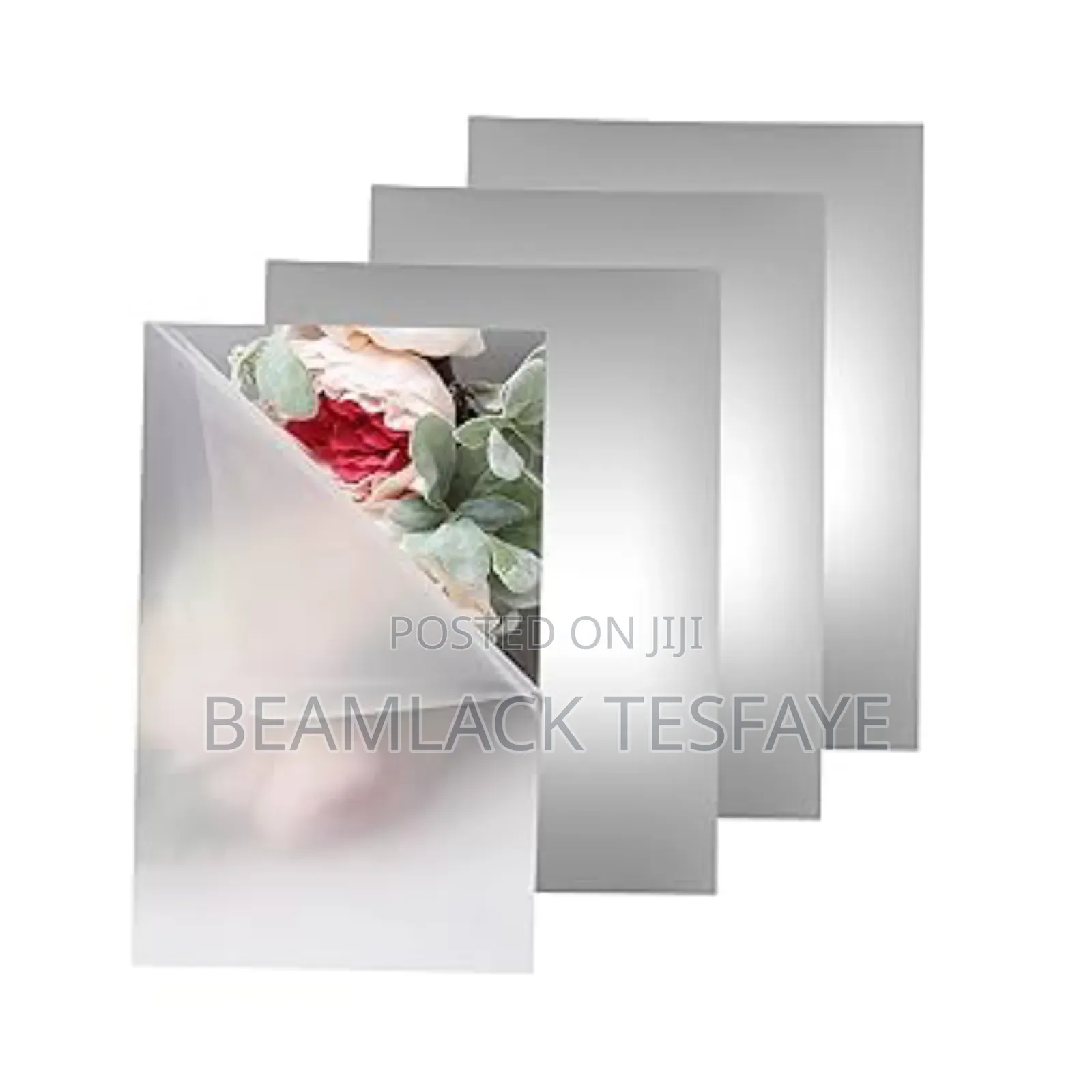 Rectangular Self-adhesive Decorative Sticker Mirror