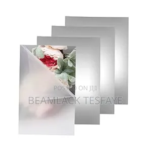 Photo - Rectangular Self-adhesive Decorative Sticker Mirror