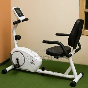 Photo - Recumbent Exercise Bike for Home Workout Comfortable