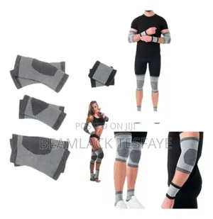 Photo - 8-Piece Full Body Support for Sports Fitness Designed for Gym Workouts
