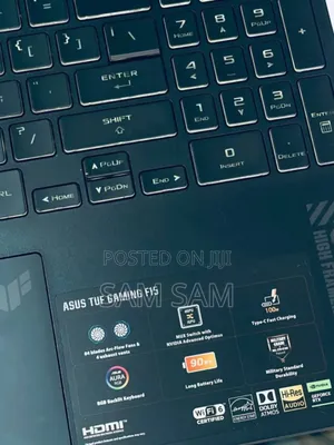 New Laptop Asus TUF Gaming A15 16GB Intel Core I7 SSD 512GB