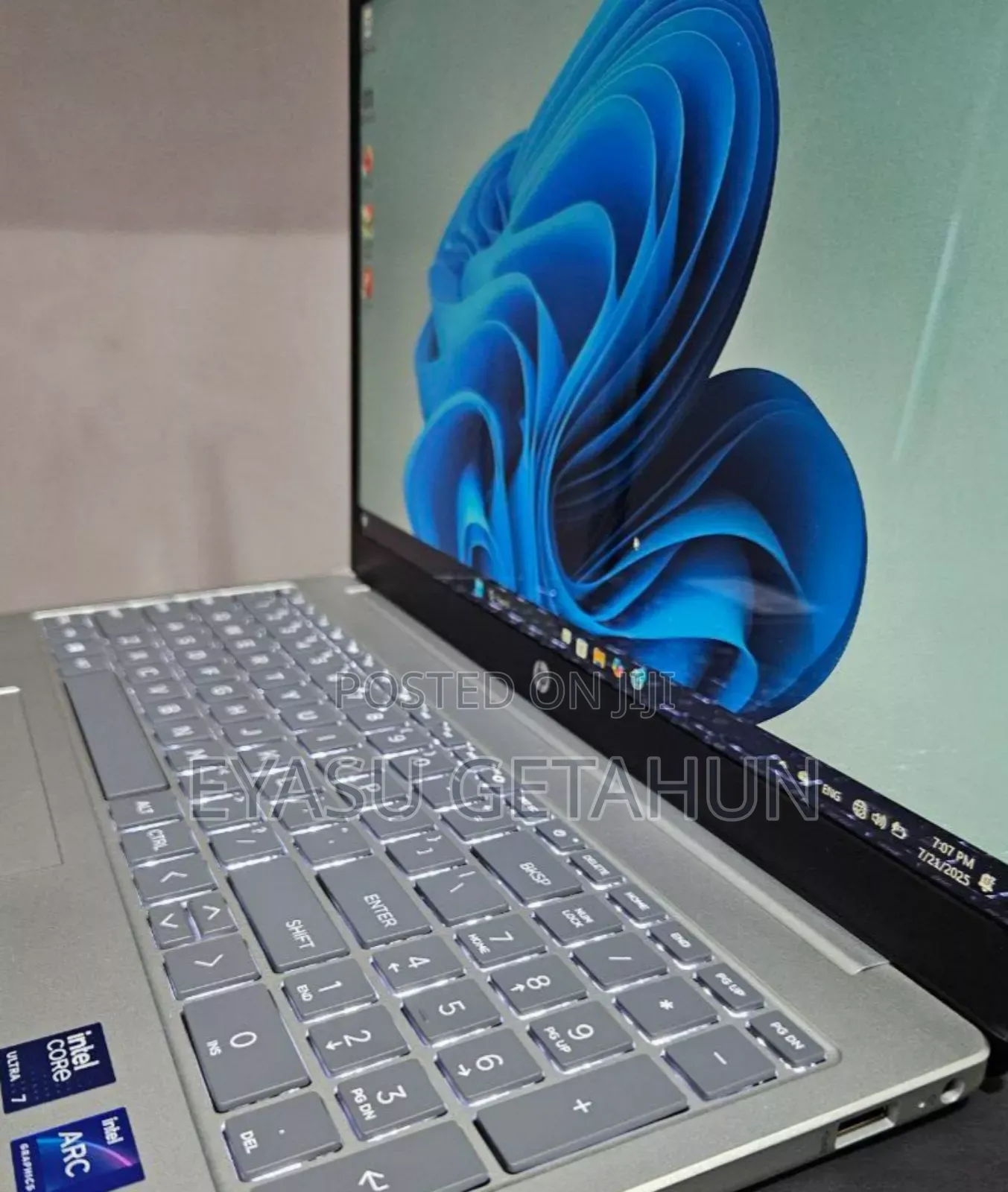 New Laptop HP Stream Notebook 16GB Intel Core Ultra 7 SSD 512GB