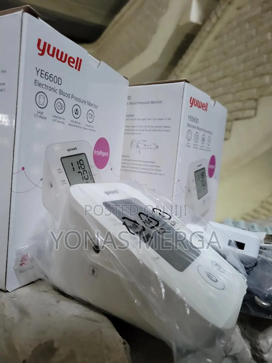 Accurate Measure洞፴yuwell Blood Pressure Machine៛榴bp Monitoring凸知bpm