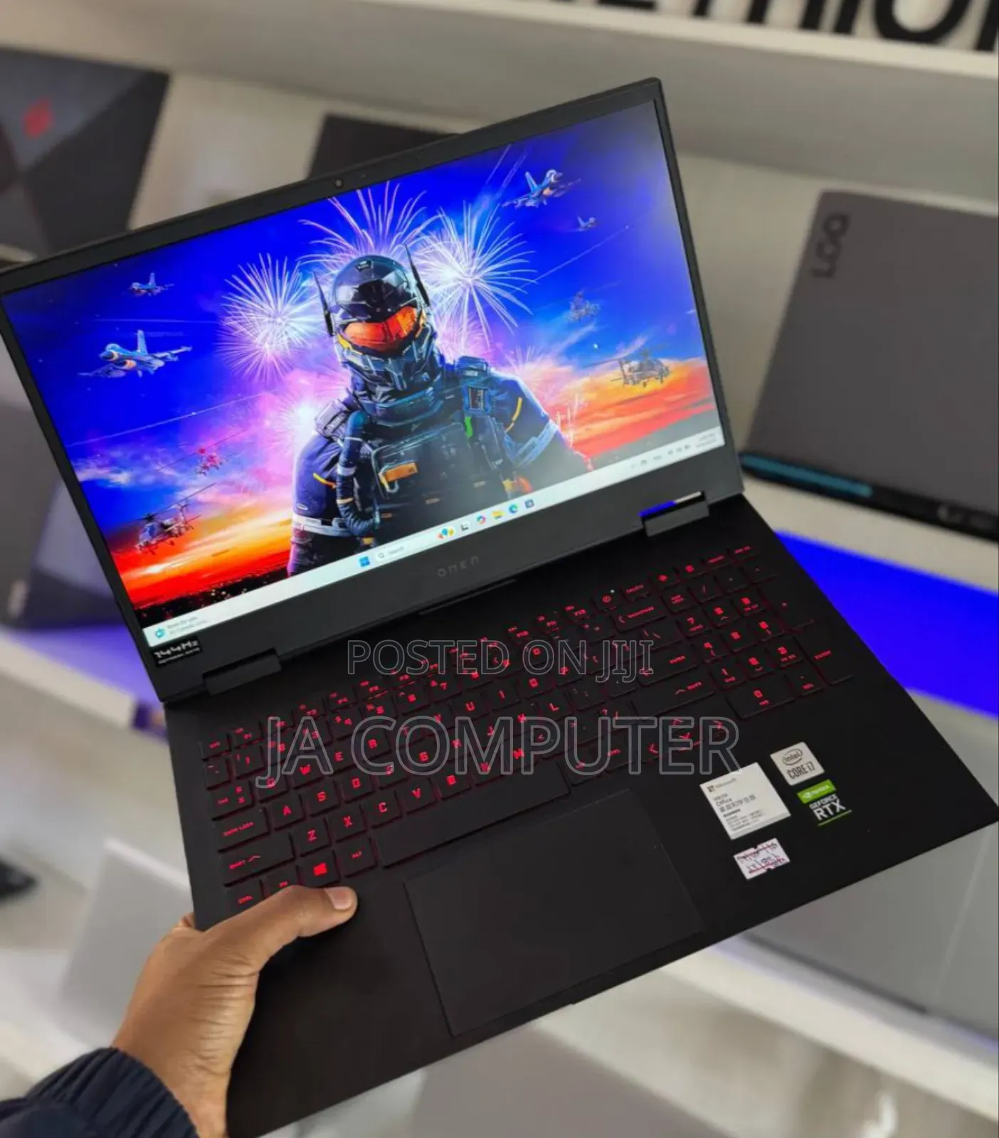 New Laptop HP Omen 17 16GB Intel Core I7 SSD 512GB