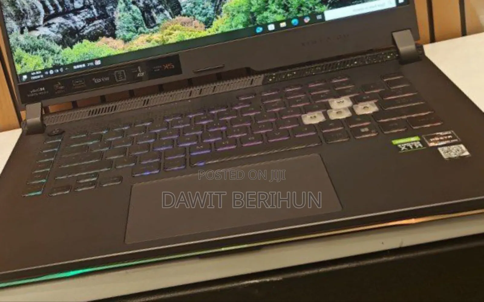 New Laptop Asus ROG Strix G15 16GB AMD Ryzen 9 SSD 512GB