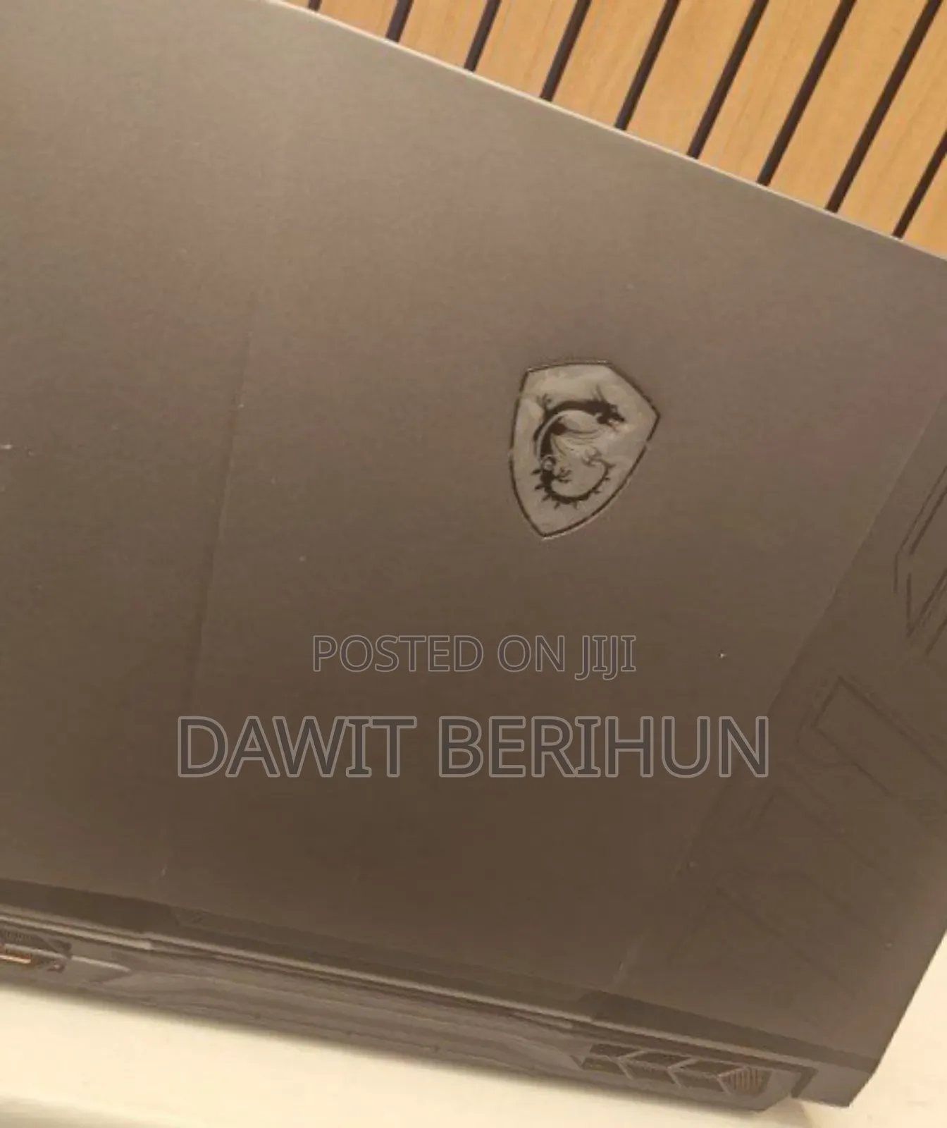 New Laptop MSI Katana GF66 16GB Intel Core I7 SSD 1T