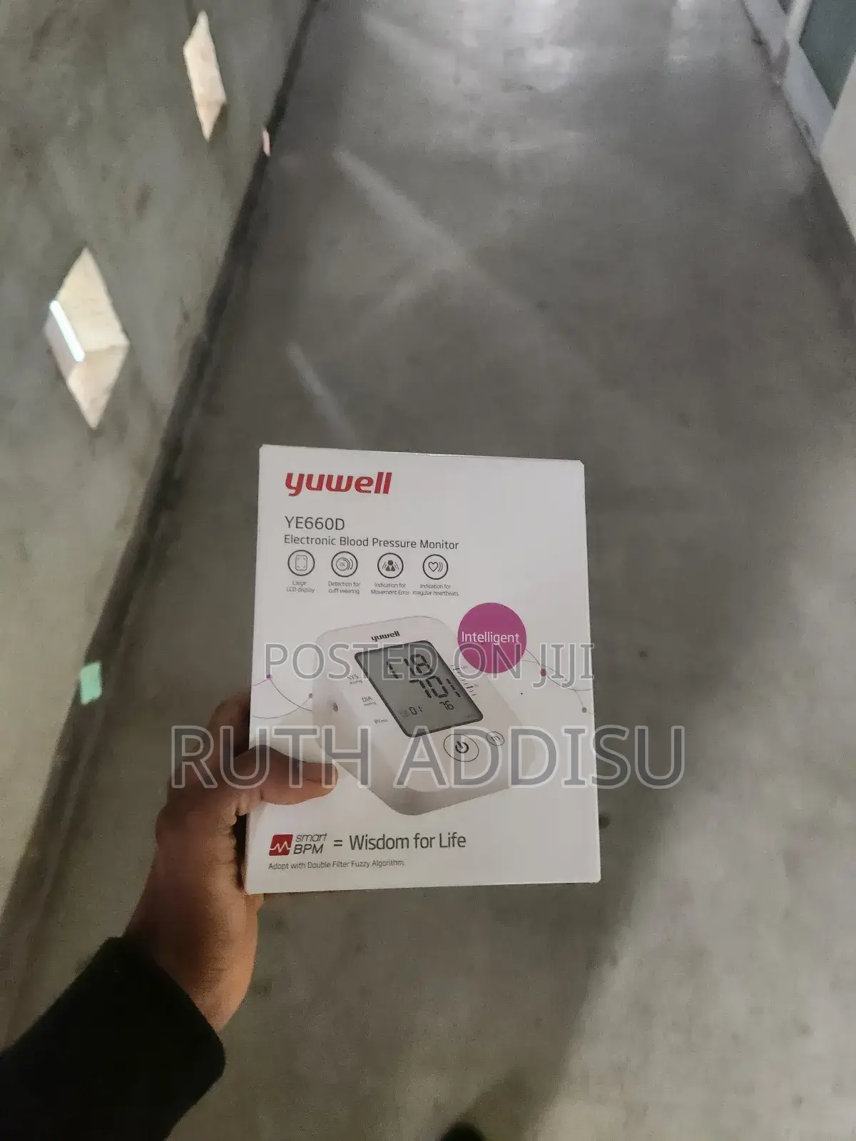 Digital Blood Pressuer Monitor蛟我brand New Yuwell Bp Monitor