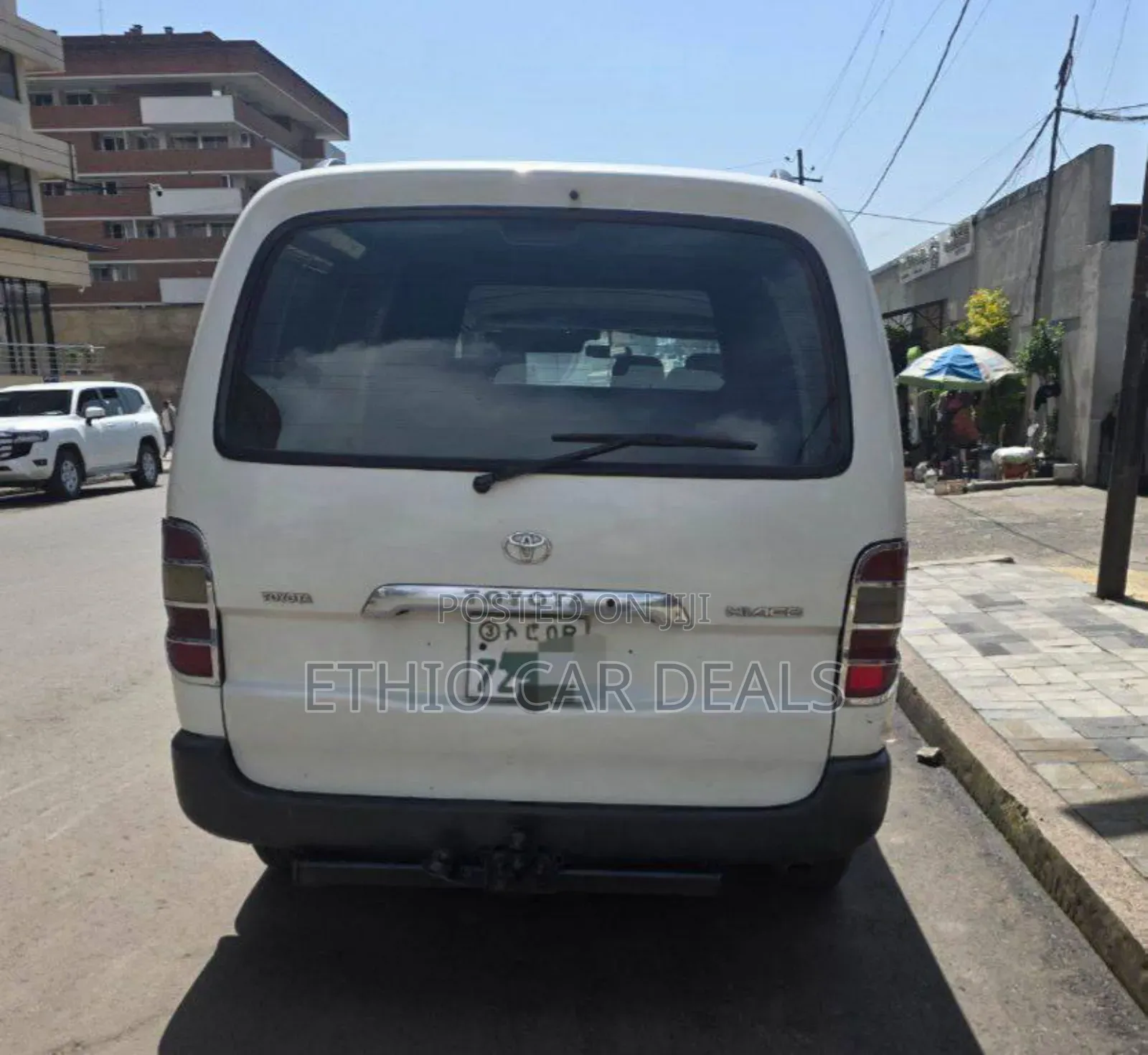 Toyota HiAce 2008 White