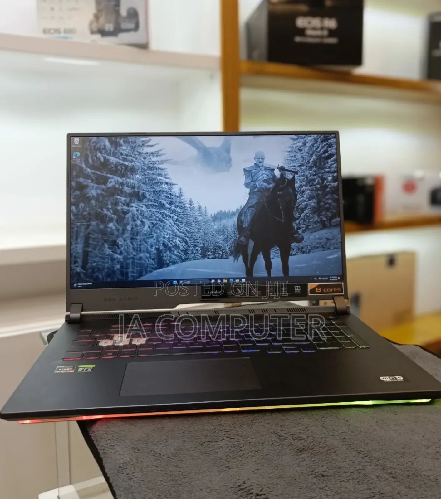 New Laptop Asus ROG Strix G17 16GB AMD Ryzen 7 SSD 1T