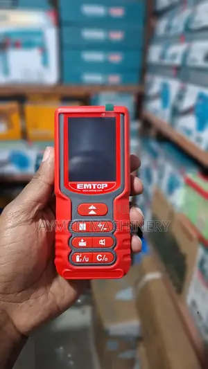 Emtop Laser Distance Detector Meter 100meter ጨረር ሜትር