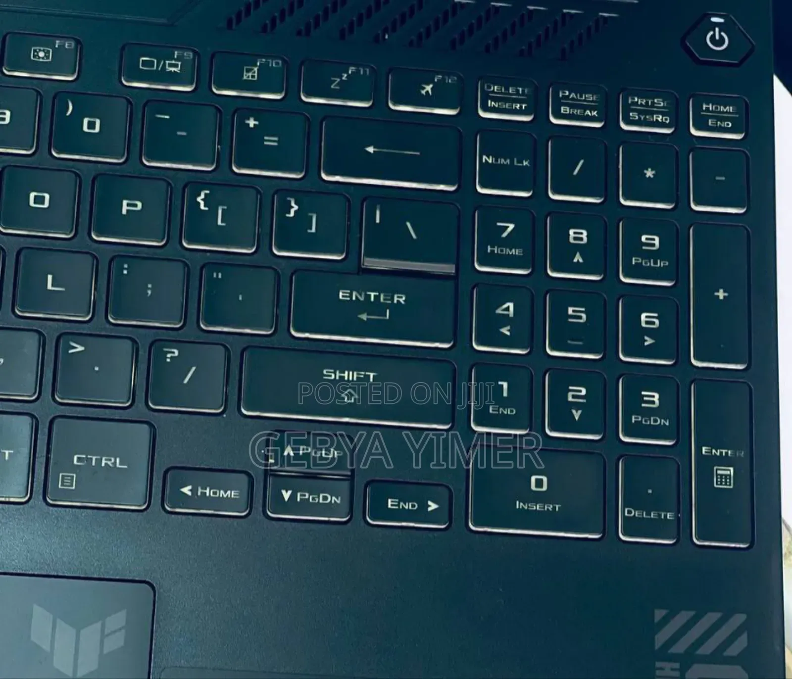 New Laptop Asus TUF Dash F15 16GB Intel Core I7 SSD 512GB