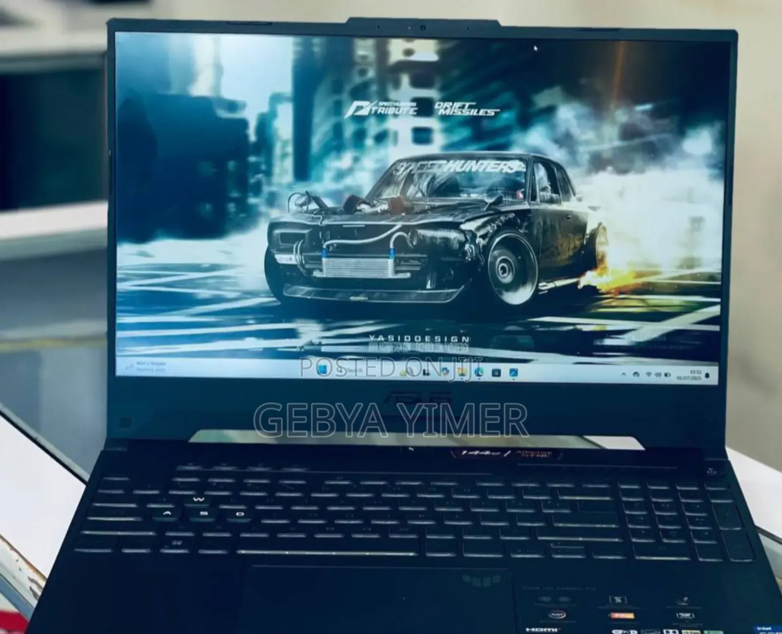 New Laptop Asus TUF Dash F15 16GB Intel Core I7 SSD 512GB