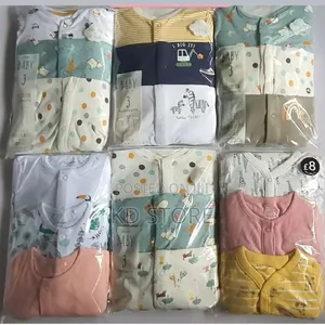 3-Piece Newborn Baby Foot
Wrapped Jumpsuit