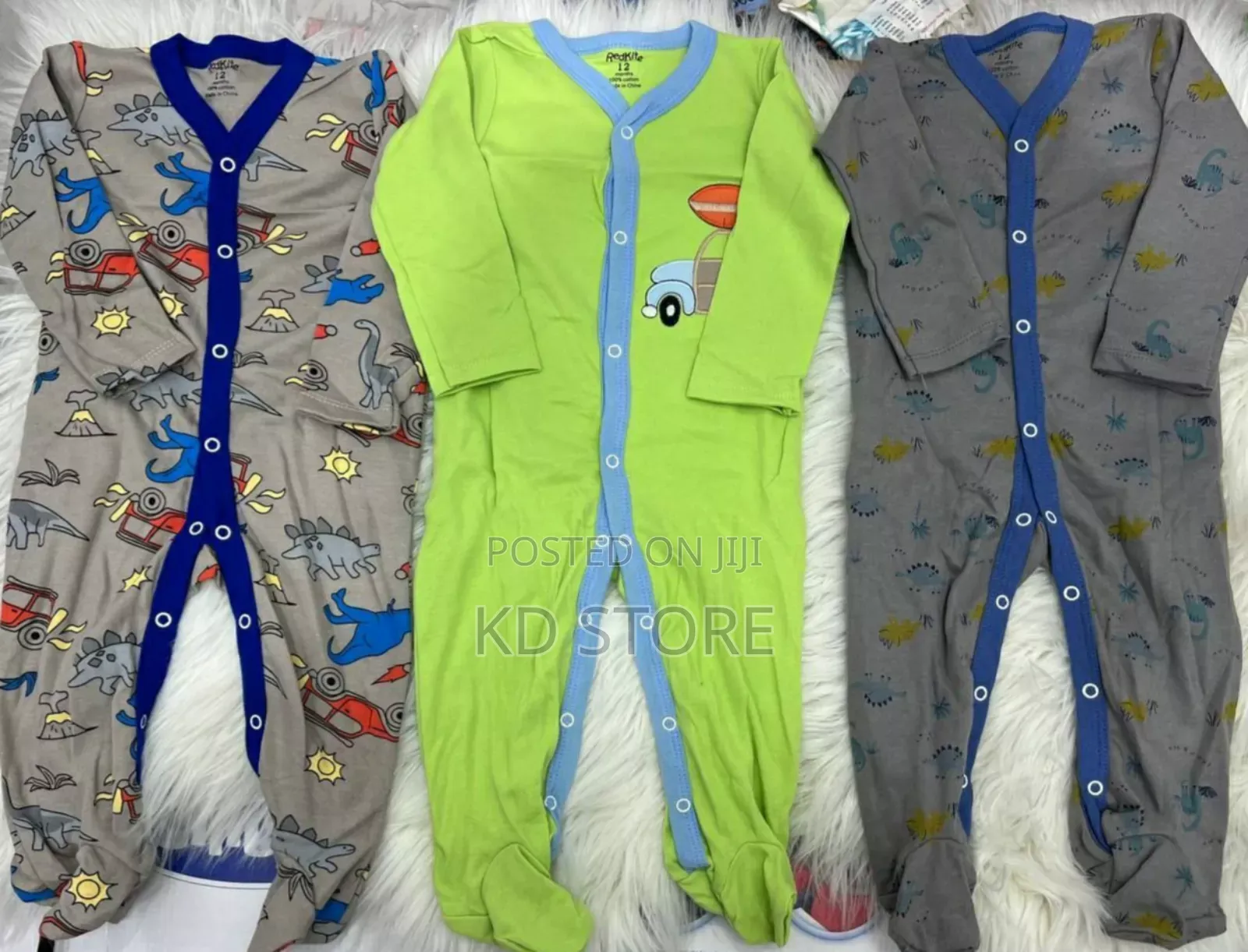 3-Piece Newborn Baby Foot
Wrapped Jumpsuit