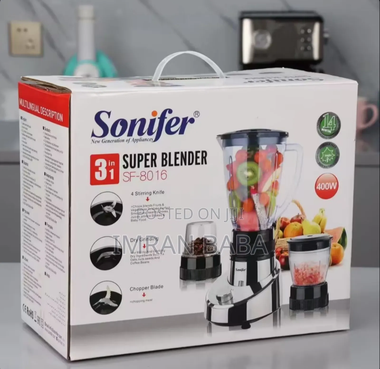 Sonifer Sf-8016 Kitchen Appliances