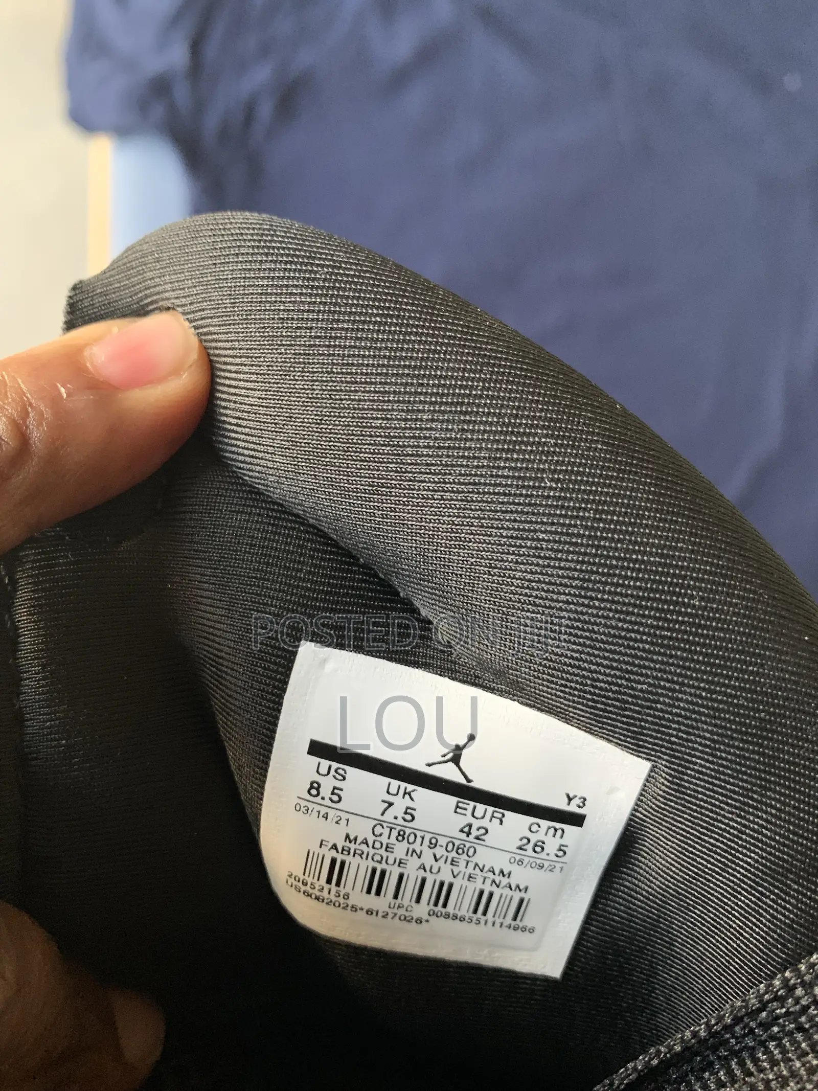 Air Jordan 9 Retro Sneakers, Men's Sneakers Size 8.5 Us 42 Eur