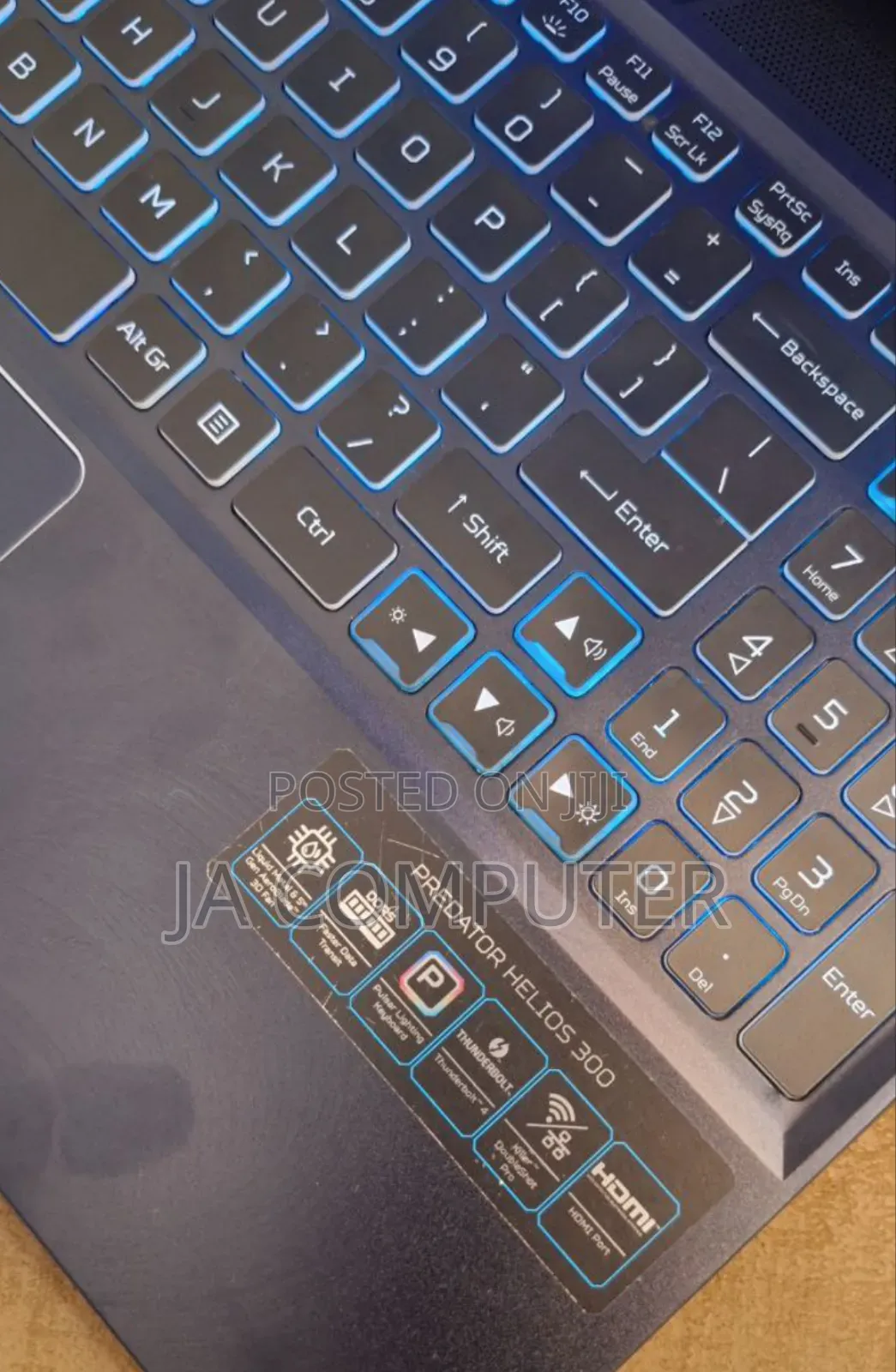 New Laptop Acer Predator Helios 300 16GB Intel Core I7 SSD 512GB