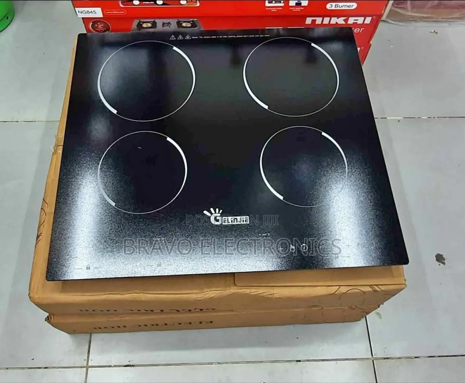 Ceramic 4 Electric Touch Stove – Luxury Cooking Experience!