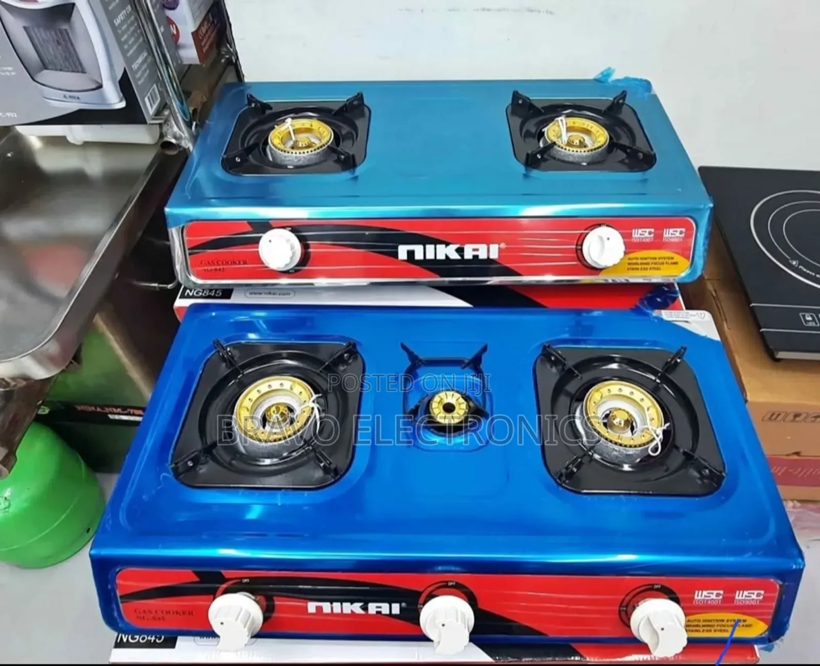 Nikai Gas Stove Burner – Strong Fire, Fast Cooking!