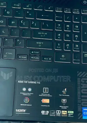 New Laptop Asus TUF Dash F15 16GB Intel Core I7 SSD 512GB