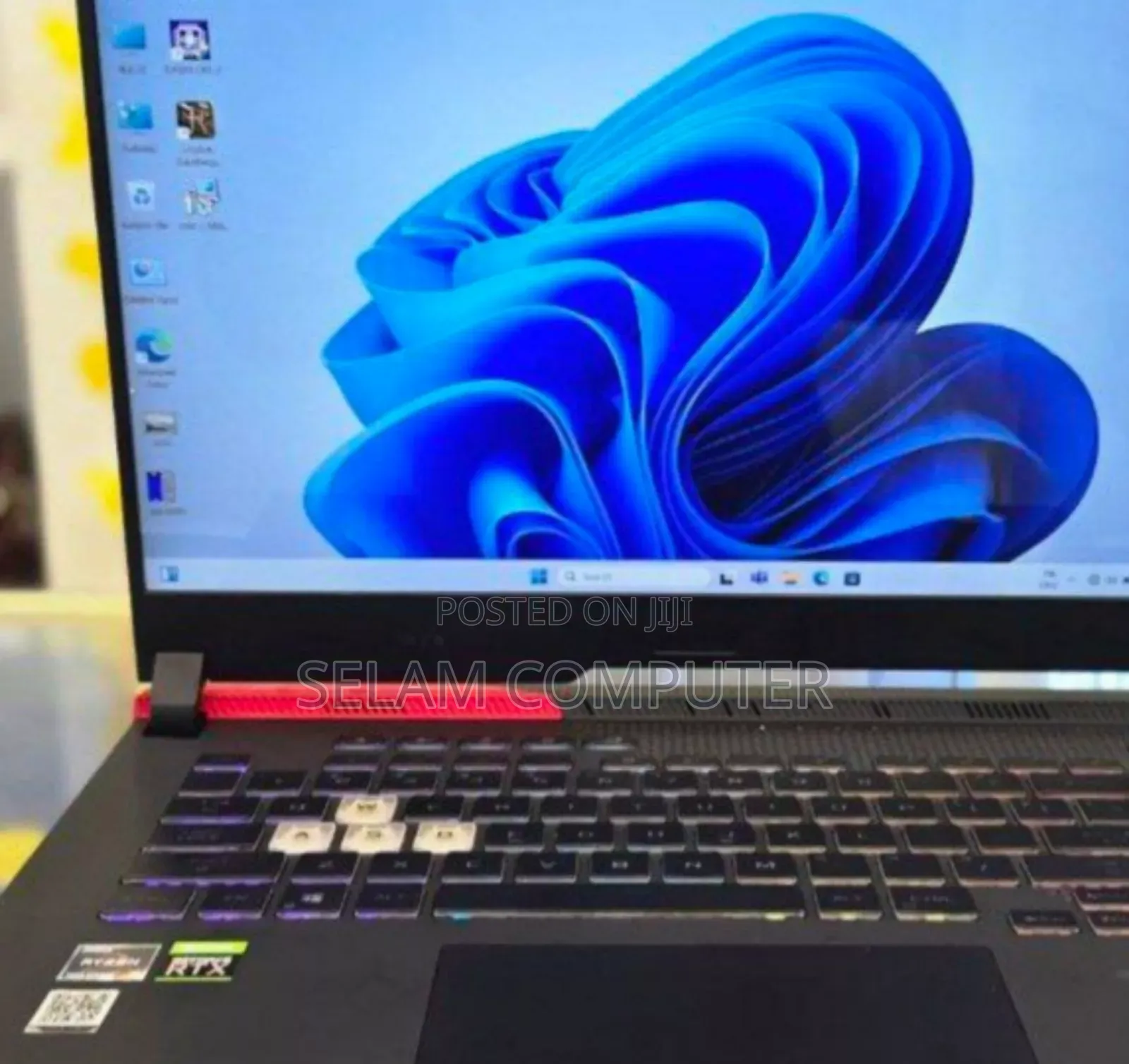 New Laptop Asus ROG Strix G15 16GB AMD Ryzen 9 SSD 512GB