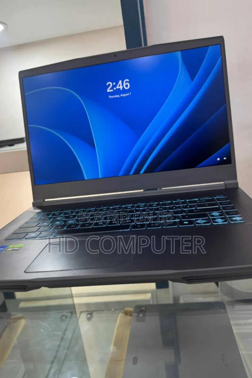 New Laptop MSI 16GB Intel Core I7 SSD 512GB