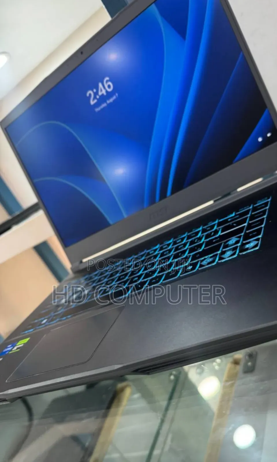 New Laptop MSI 16GB Intel Core I7 SSD 512GB