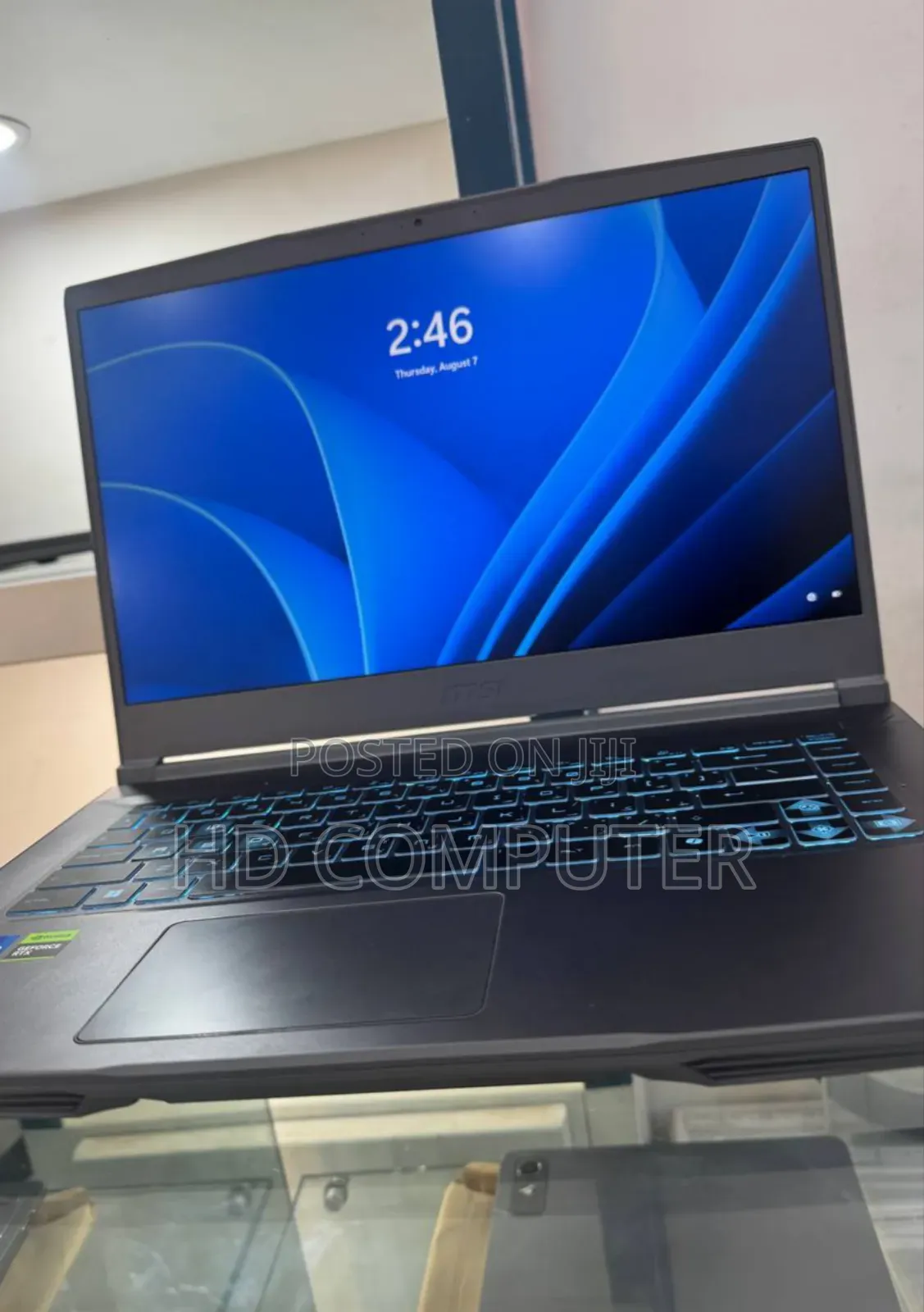 New Laptop MSI 16GB Intel Core I7 SSD 512GB