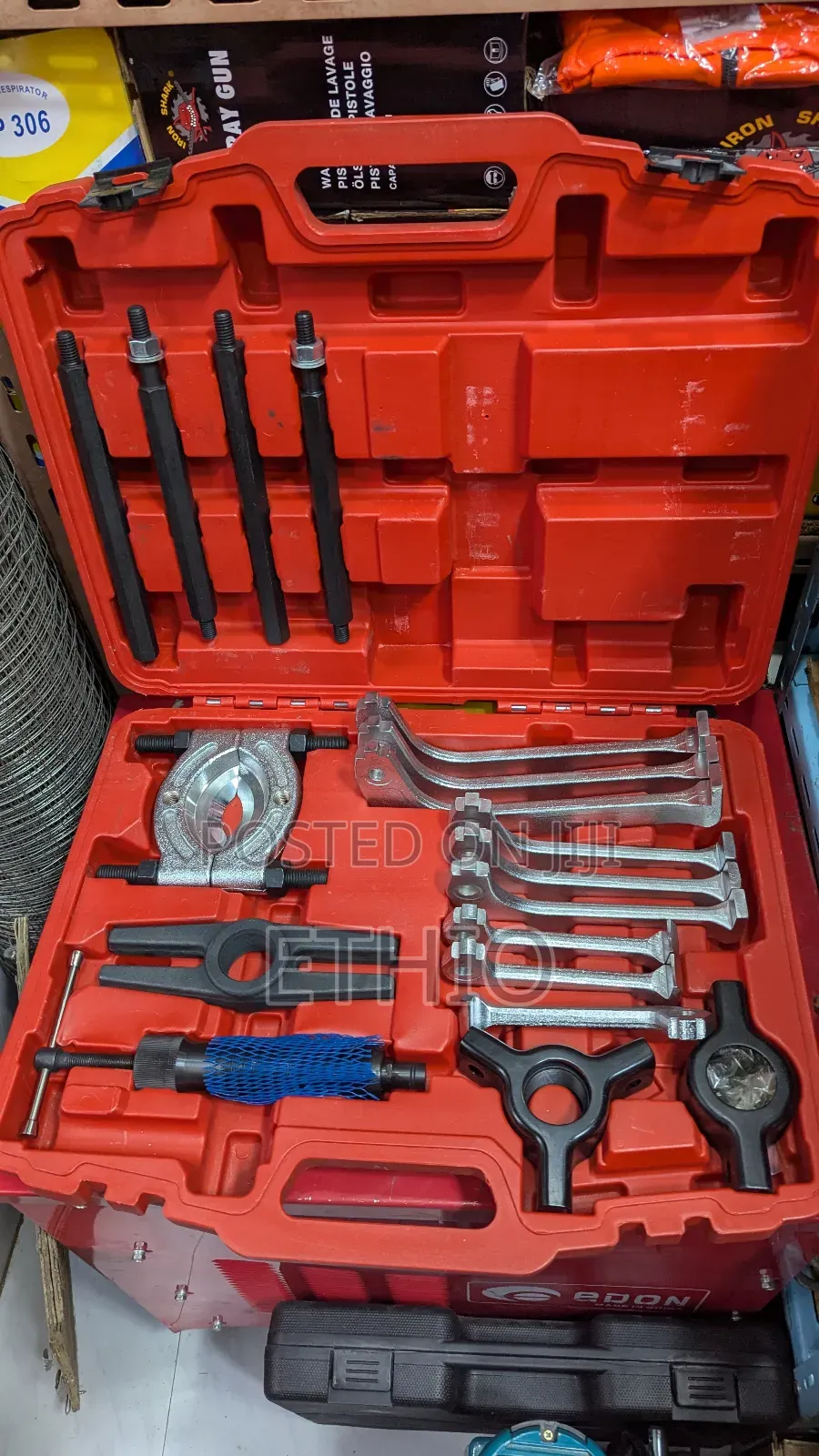 Hydraulic Bearing Puller Kit 10t