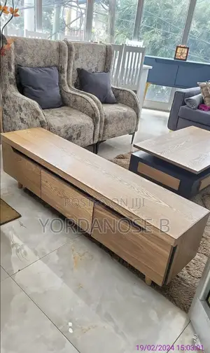 Photo - Tv Stand and Center Table