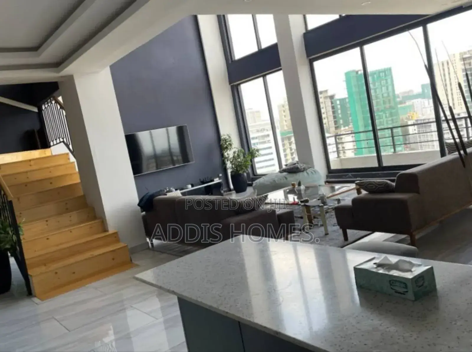 Furnished 3bdrm Penthouse in Bole for rent
