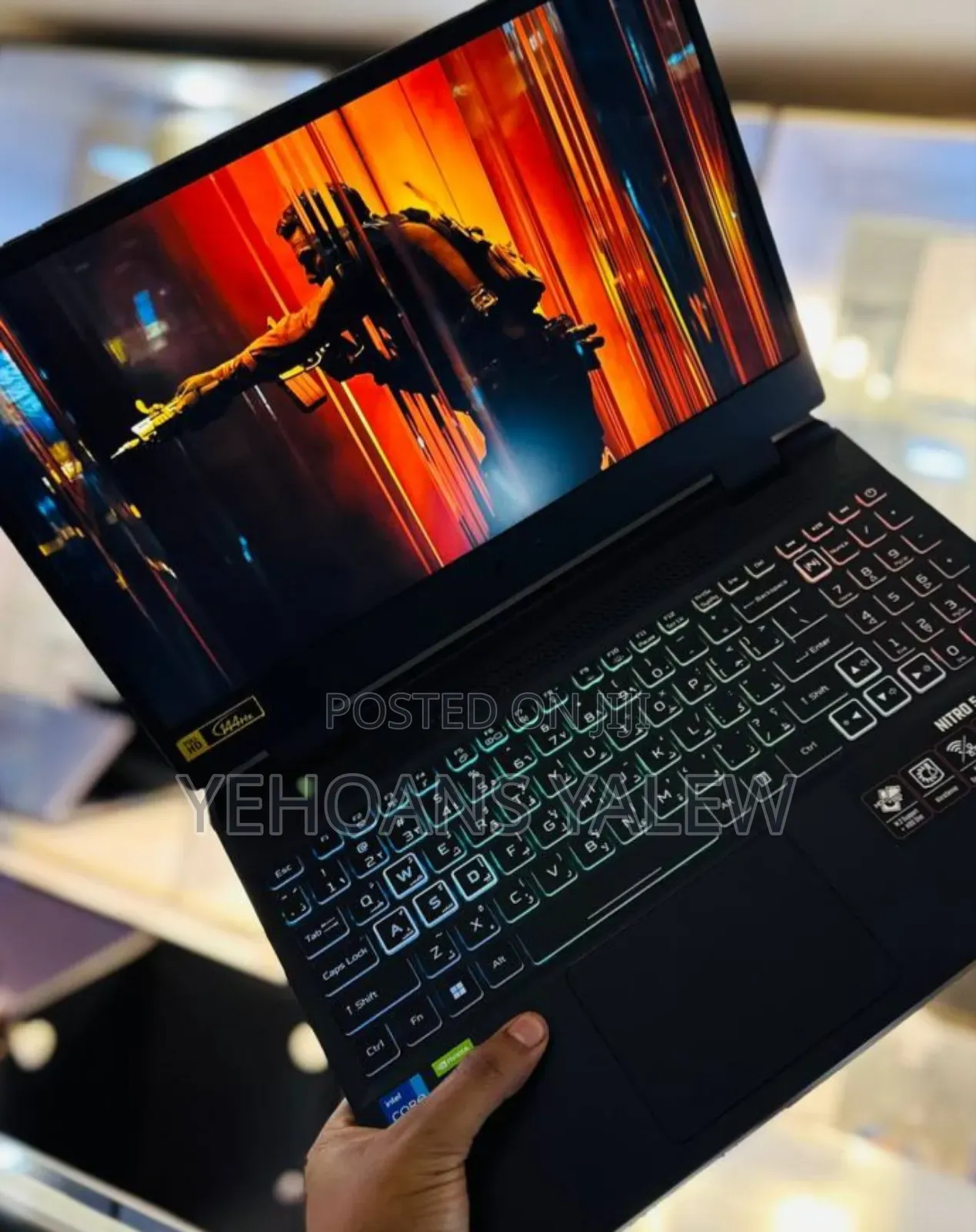 New Laptop Acer Nitro 5 16GB Intel Core I7 SSD 512GB