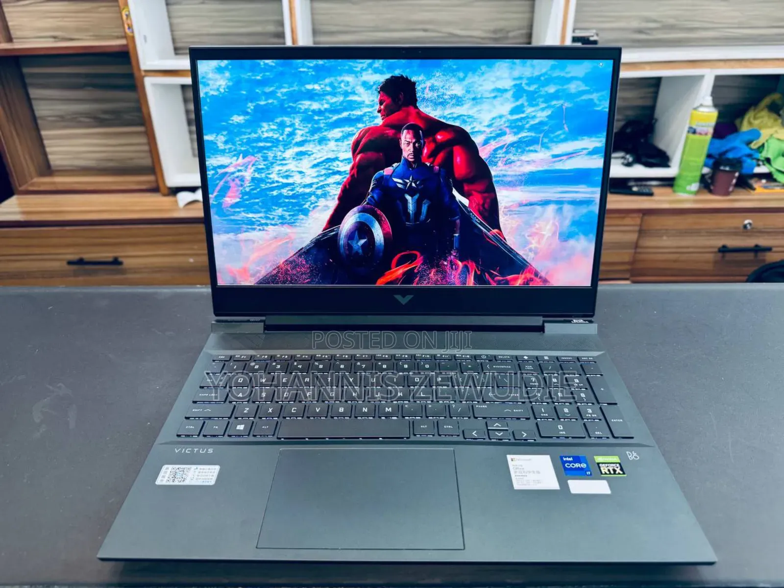 New Laptop HP Victus 15 16GB Intel Core I7 SSD 512GB