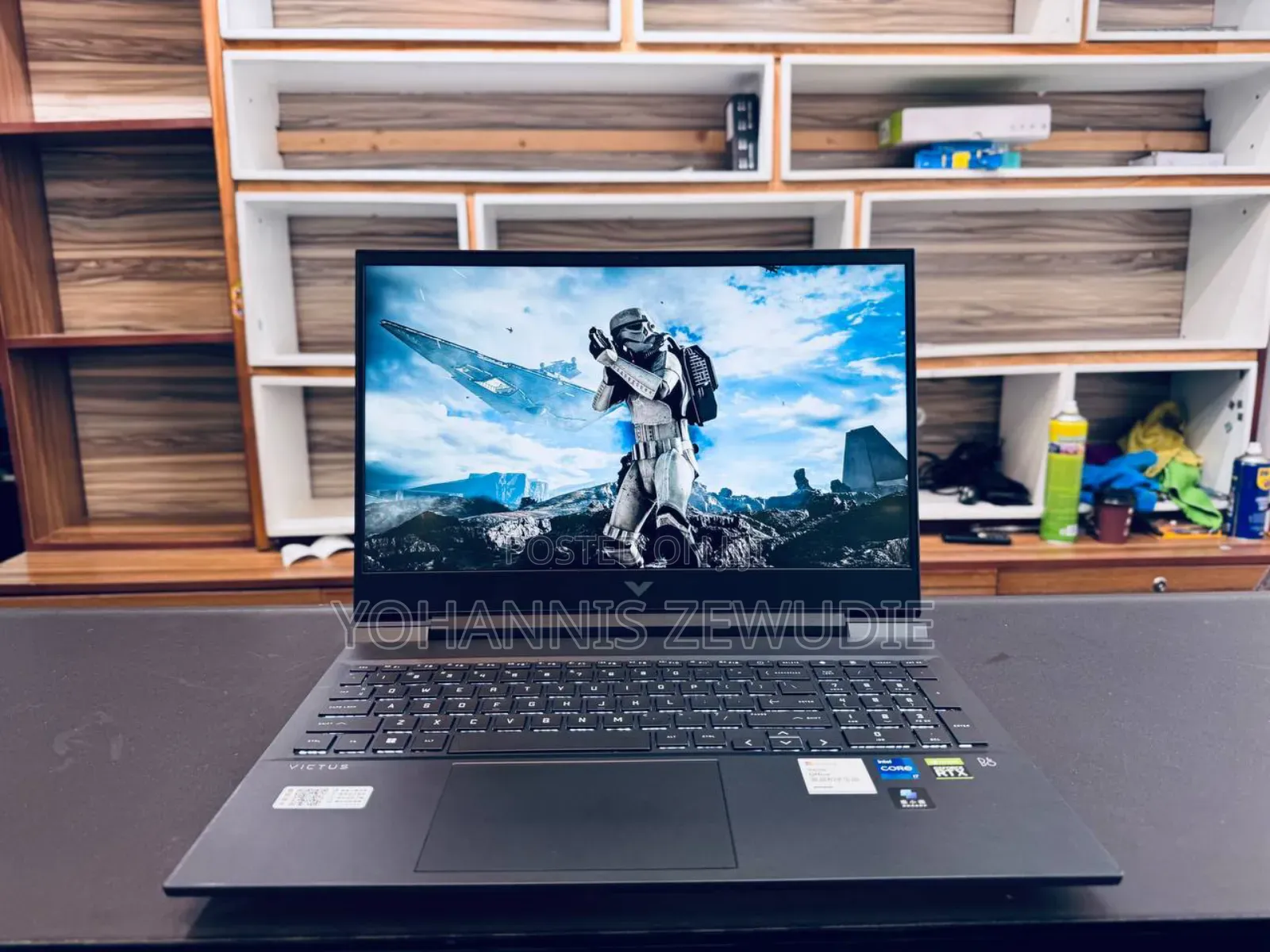 New Laptop HP Victus 16 16GB Intel Core I7 SSD 512GB