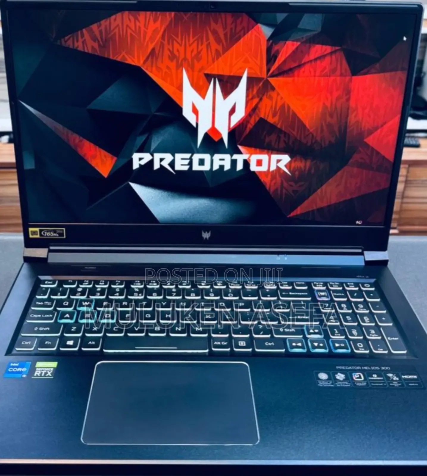 New Laptop Acer Predator 17 16GB Intel Core I7 SSD 1T