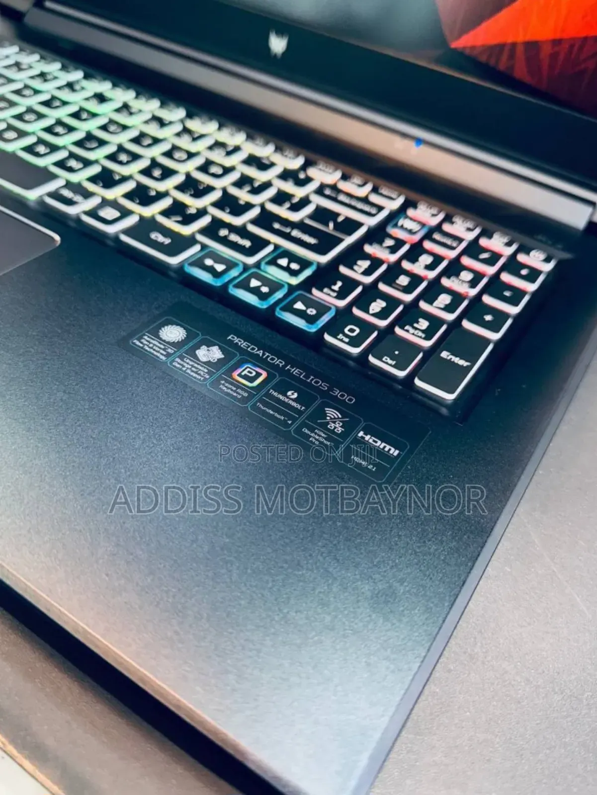 New Laptop Acer Predator Helios Neo 16 16GB Intel Core I9 SSD 1T