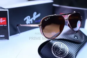 Photo - Ray Ban Rb 4414 Gold Brown Dc Uv-400 Sunglasses