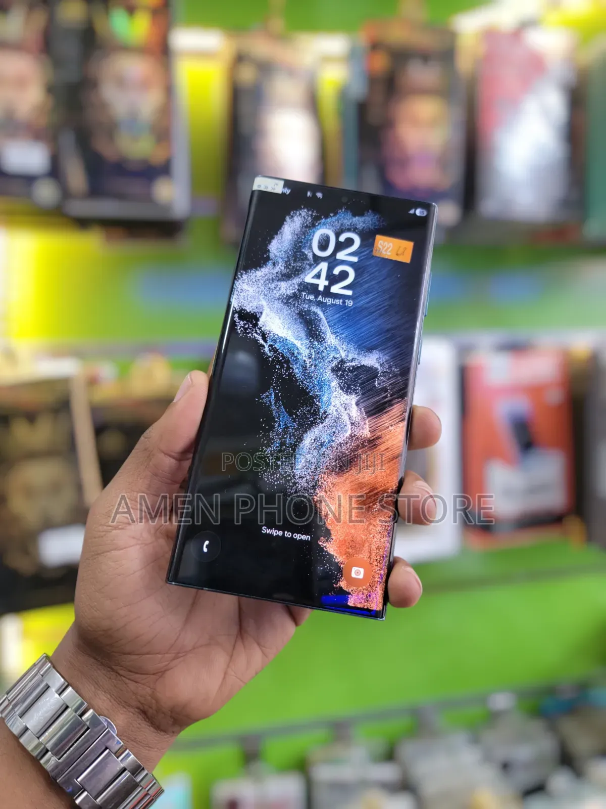 New Samsung Galaxy S22 Ultra 256 GB Black