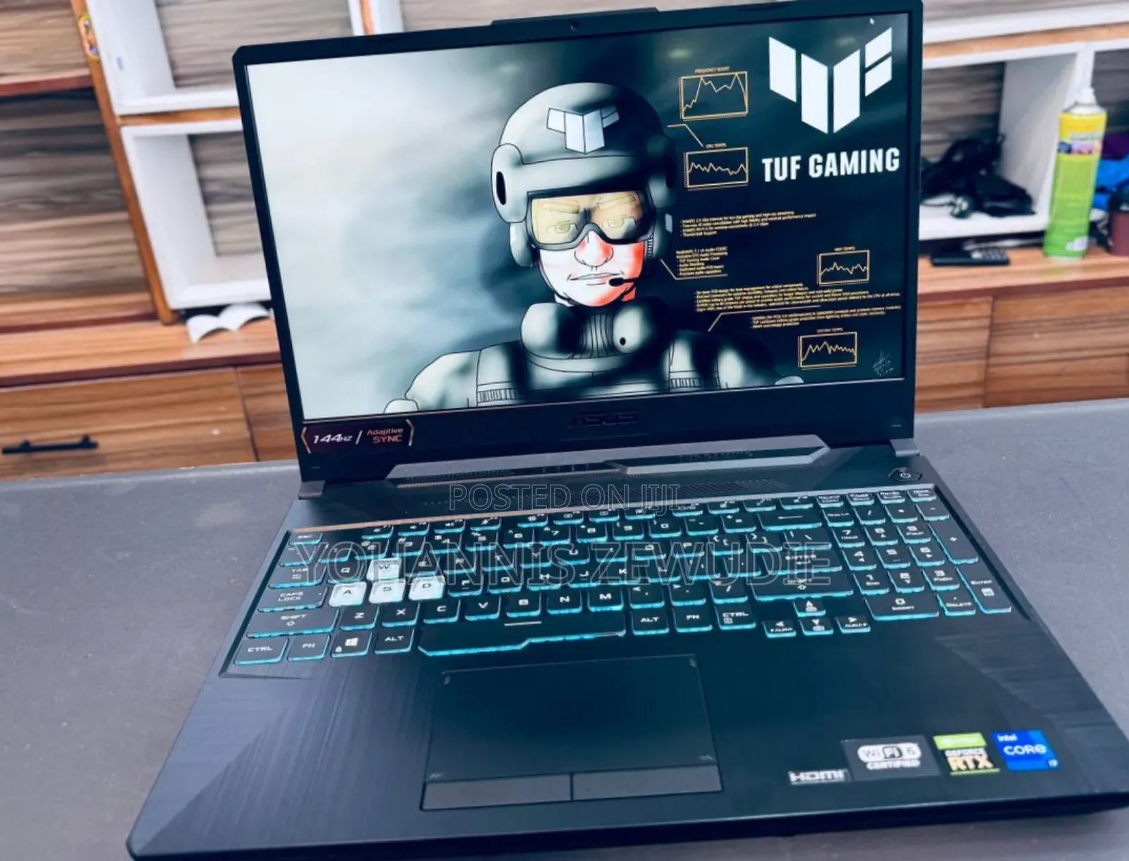 New Laptop Asus TUF Dash F15 16GB Intel Core I7 SSD 512GB