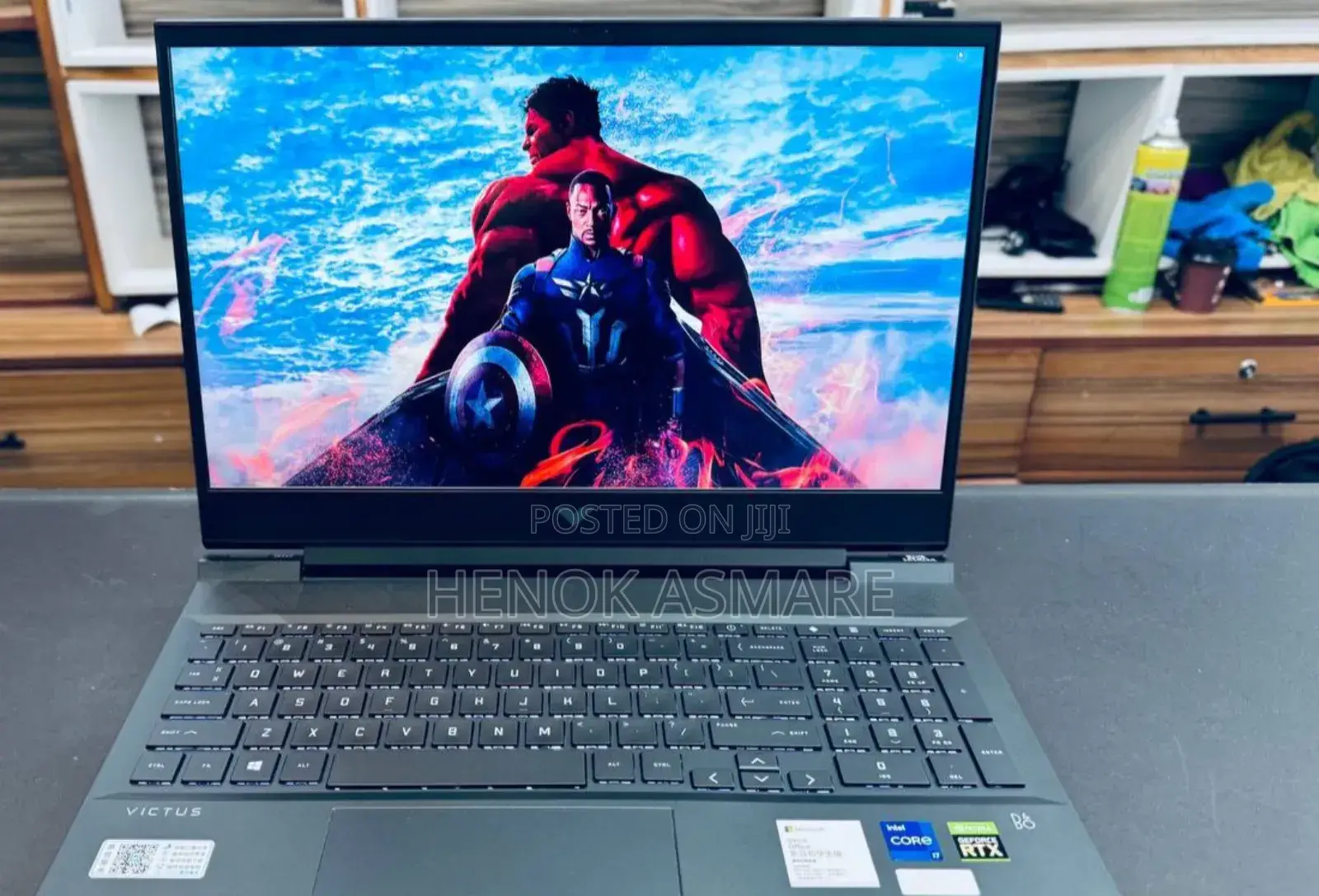 New Laptop HP Victus 16 16GB Intel Core I7 SSD 512GB